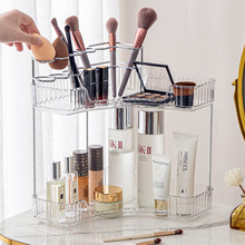 轻奢角落化妆品置物收纳架卫生间首饰桌面收纳盒架牙刷置物架批发
