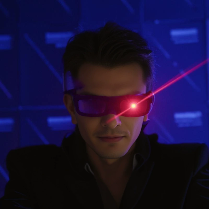 Детектив Конан с тем же светящимся стеклом 7 Color led Bar Night Concert Музыкальный фестиваль Hip-Hop Standy солнцезащитные очки