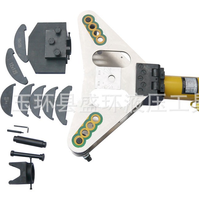 供应盛环优质CB-125AD分体式二合一液压平立弯排机，液压母线机