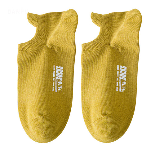 Women's Cotton Slipper Socks, Plain Color Cotton Summer Non-Slip Thin Invisible Sweat Absorbent Socks, Zhuji Socks Wholesale