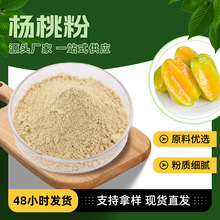 源头工厂喷雾干燥工艺杨桃果粉 富含柠檬酸蔗糖果糖葡萄糖杨桃粉