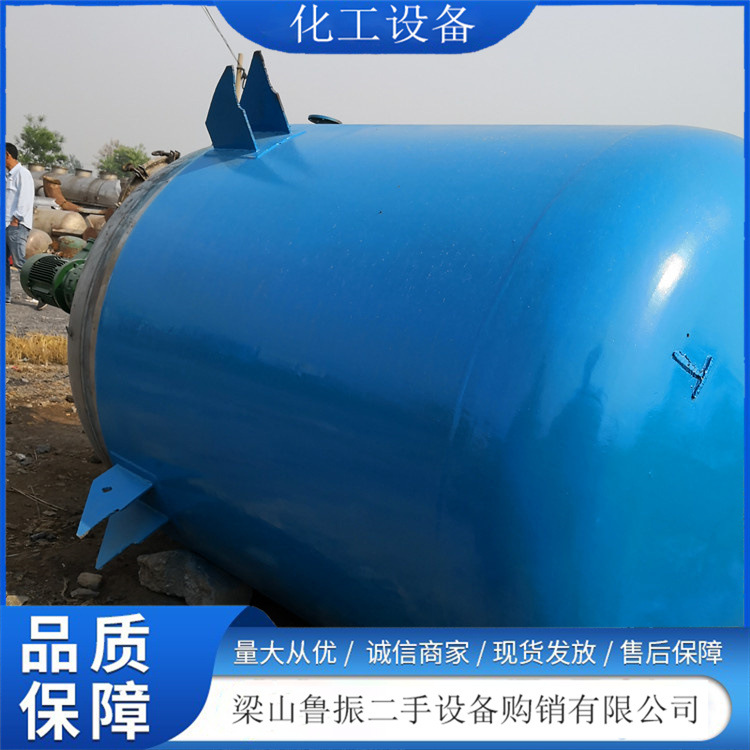 销售现货电加热内外盘管反应釜 5000L化工搅拌搪瓷反应釜