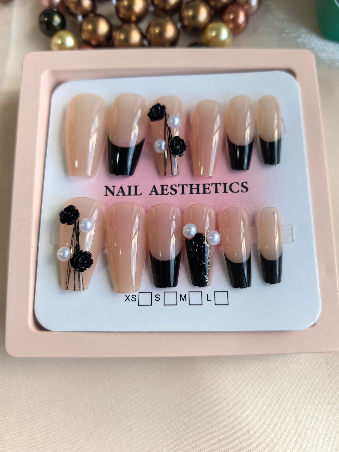 Caja de exhibición marco de fotos más taladro manicure suministro fuente de uñas DIY francés color delgado manicure falso salón al por mayor