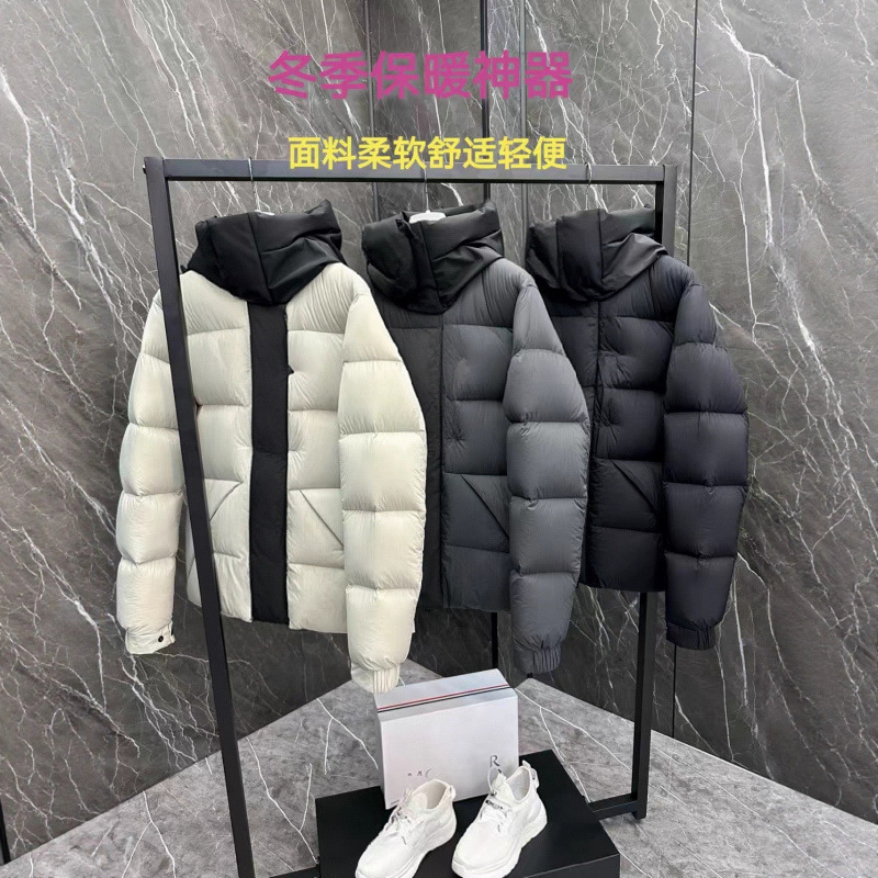 Madeira down Jarket Black Warrior Black Label Short Goose down Jacket Upgraded Version Madeira down Jarket Black Warrior Black Label Short Goose down Jacket Upgraded Version