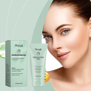 HOYGI Gentle Exfoliating Gel Moisturizes and Cleanses Facial Skin Improves Skin Quality Gentle Exfoliating and Brightening