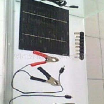 供應三合壹太陽能充電器12V2W筆記/汽車電池其它充充電寶便攜