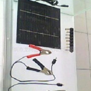 供應三合壹太陽能充電器12V2W筆記/汽車電池其它充充電寶便攜