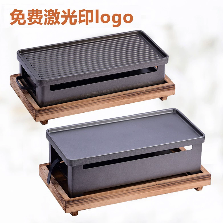 Термальная печь Шашлык для барбекю Коммерческая прямоугольная антипригарная форма для выпечки