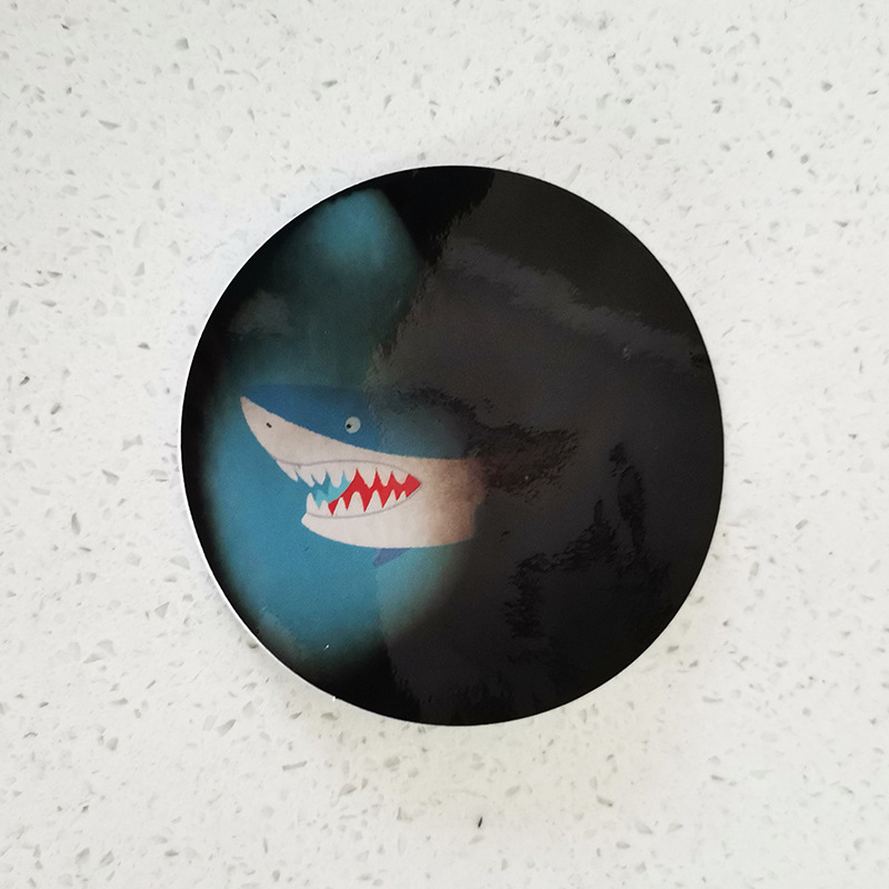 鲨鱼变色贴