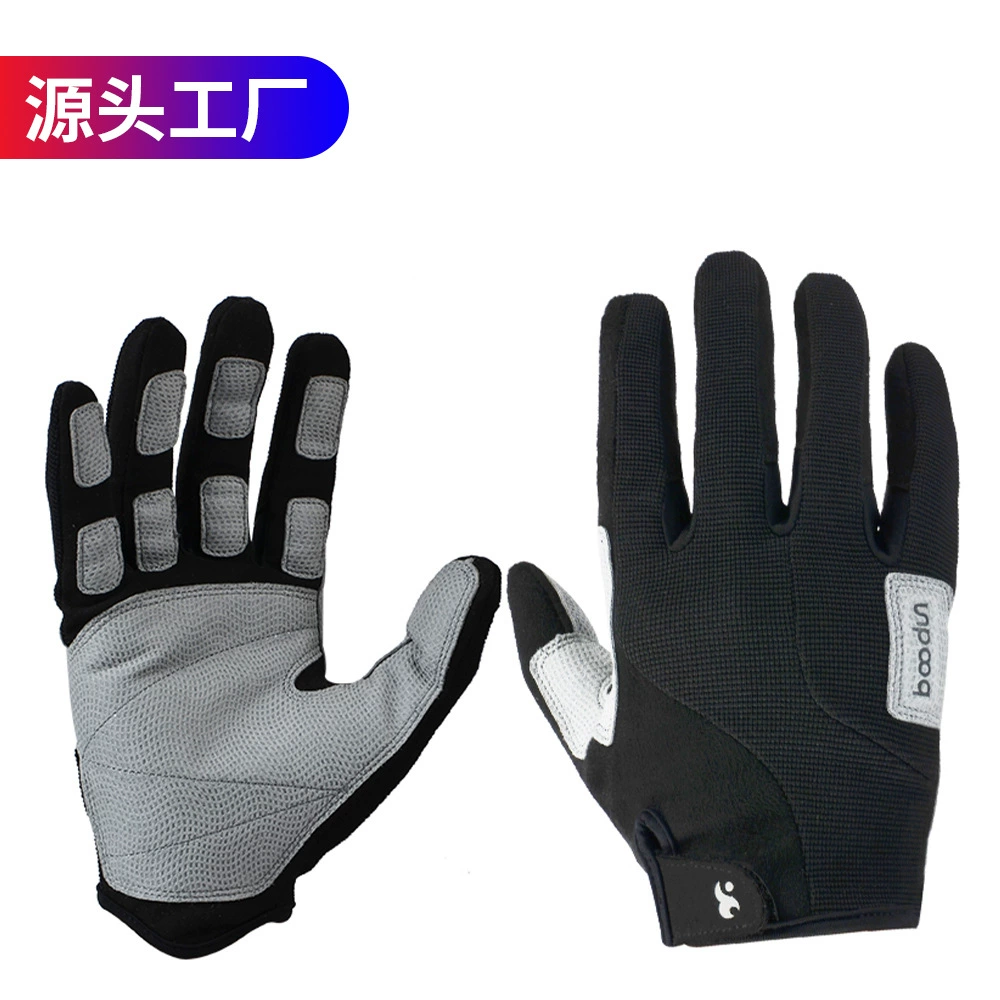 Перчатки для скалолазания, альпинизма и активного отдыха, мужские и женские, полнопальцевые, из микрофибры, спортивные, нескользящие, для спуска.