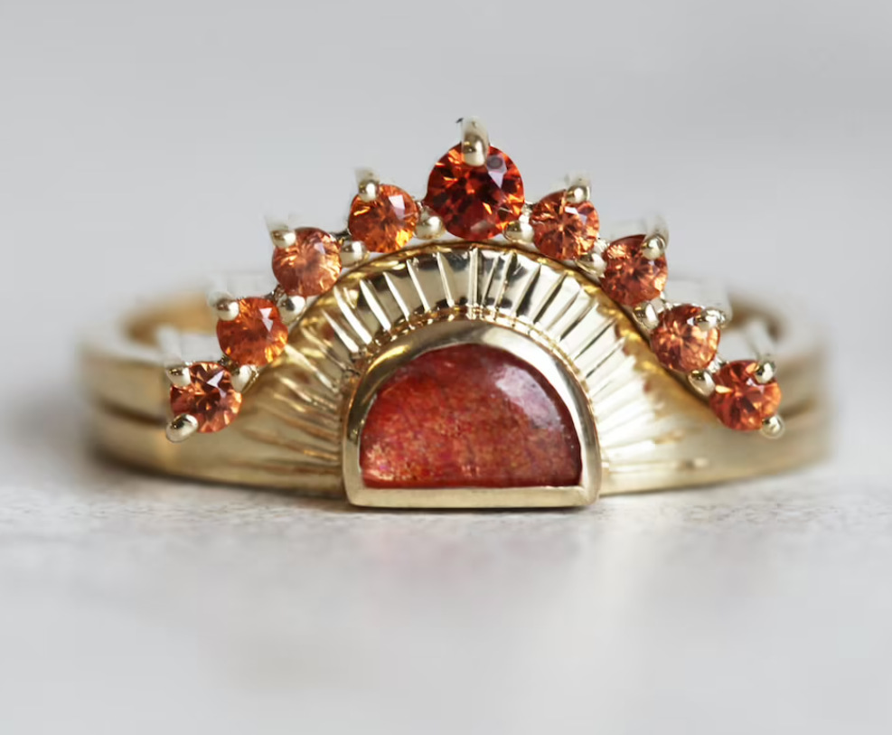 IG Style Alloy Geometric Inlay Rhinestones Women's Rings display picture 4