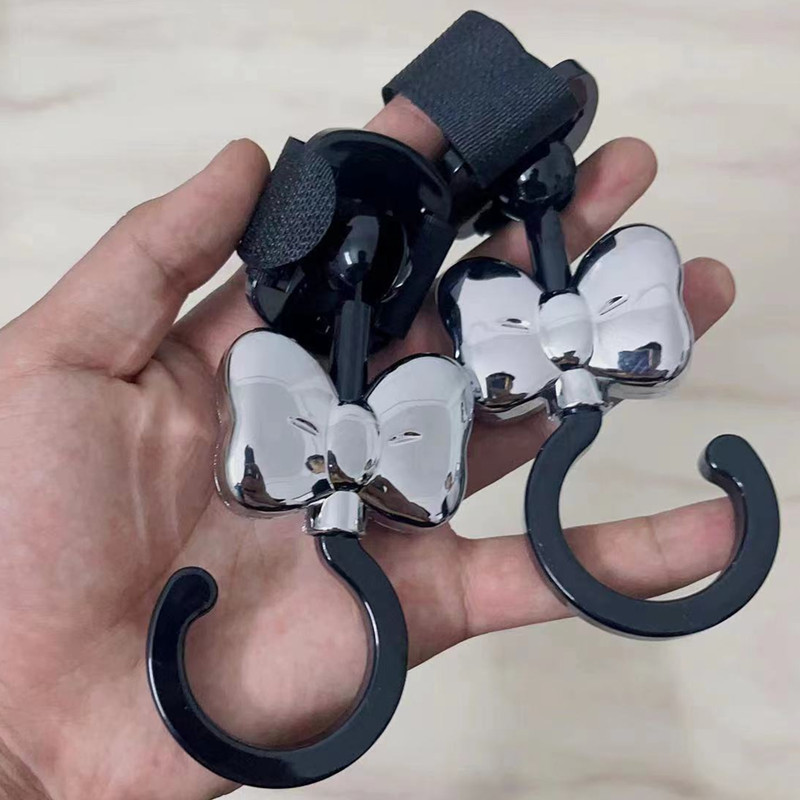 Baby Car Hook Baby Stroller Mickey Cartoon Hook Multi-functional Universal Car Electric Vehicle Baby Carriage God 