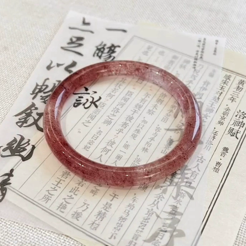 Green Bracelet, Chinese Style Gradient Design, Simple Elegant Bangle