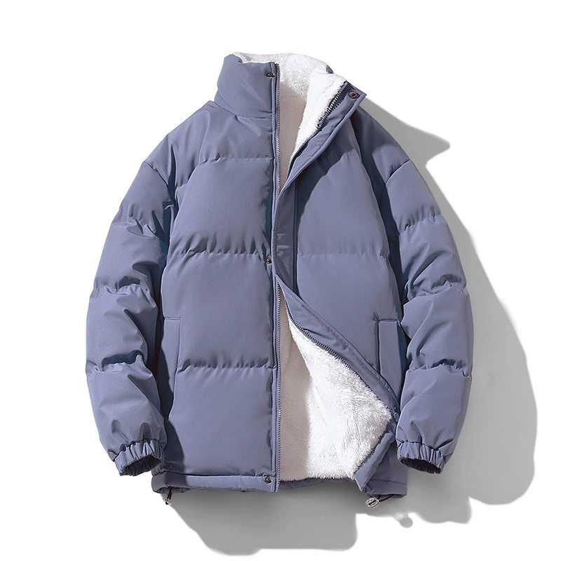 Winter down jacket, Korean style, oversized, windproof, plush lining, M–XXXL