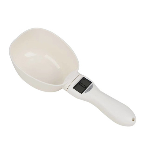 New household electronic baking scale pet dog food and cat food measuring spoon electronic weighing cat and dog food weighing feeder spoon
