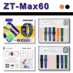 スマートウォッチ ZT-Max60 Huaqiangbei s10 ウォッチ 2.0 スクリーン 7in1 セットクロスボーダー特別な時計卸売