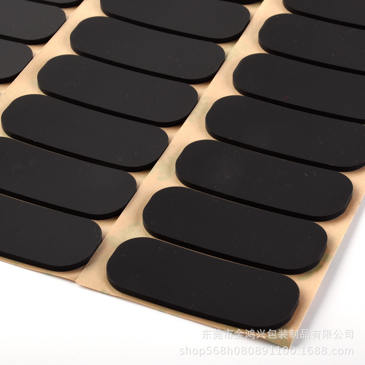 防滑硅胶垫 耐磨硅胶圈平面橡胶垫片格纹硅胶垫带胶橡胶脚垫