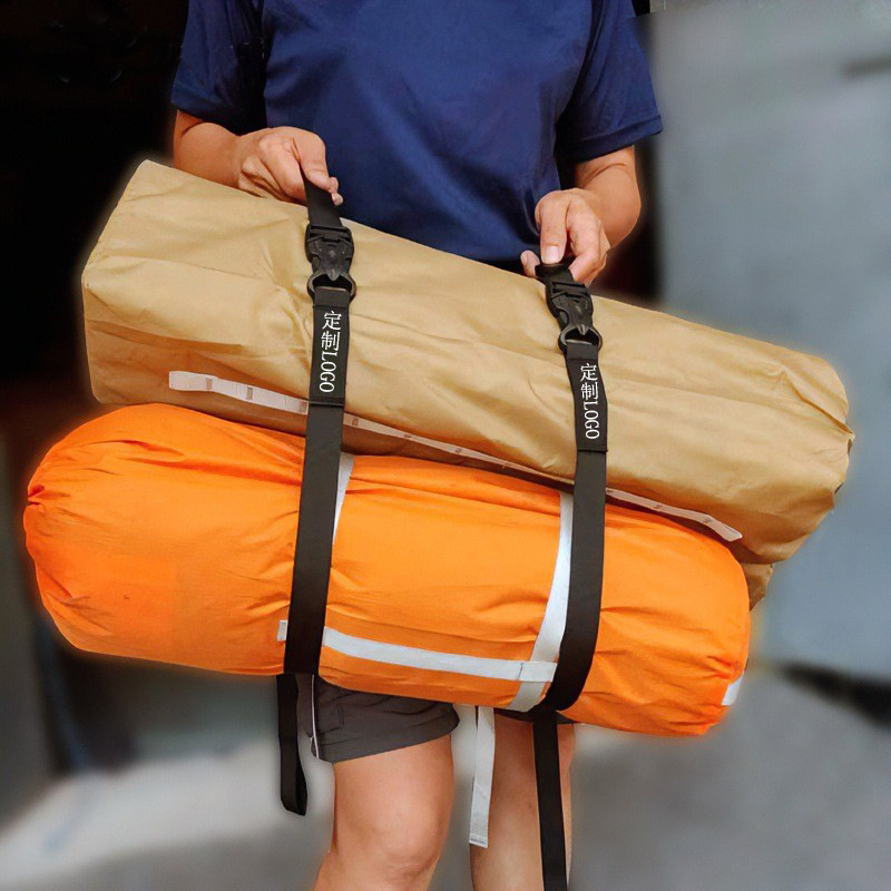 户外行李捆绑带双保险扣式旅行箱打包货物捆扎固定绑紧绳
