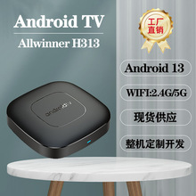 T1 Android TV安卓14全志H313网络机顶盒TV BOX 双WIFI高清4K外贸
