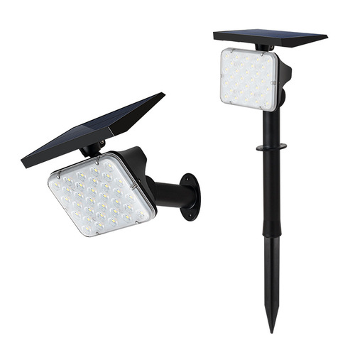  New Solar Light, Dual-Temperature Waterproof Solar Spotlight, Outdoor LED Courtyard Lawn Lamp