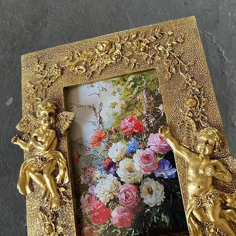 Nordic Photo Frame American Pastoral Style Resin Picture Frame Decoration Resin Decorative Angel Photo Frame Nordic Photo Frame American Pastoral Style Resin Picture Frame Decoration Resin Decorative Angel Photo Frame