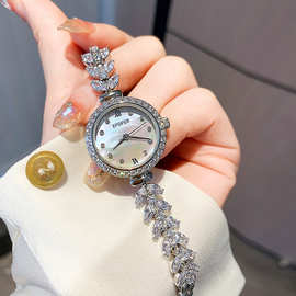 美人鱼手表时尚手表 女表小众高级感手表小巧气质闪耀防水石英表