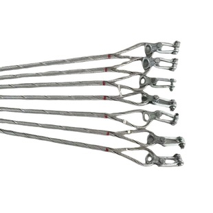 Henglixing Tension Clamp Is Made of Aluminum-Clad Steel and Is Used to Fix the Ground Wire Terminal of Overhead Lines