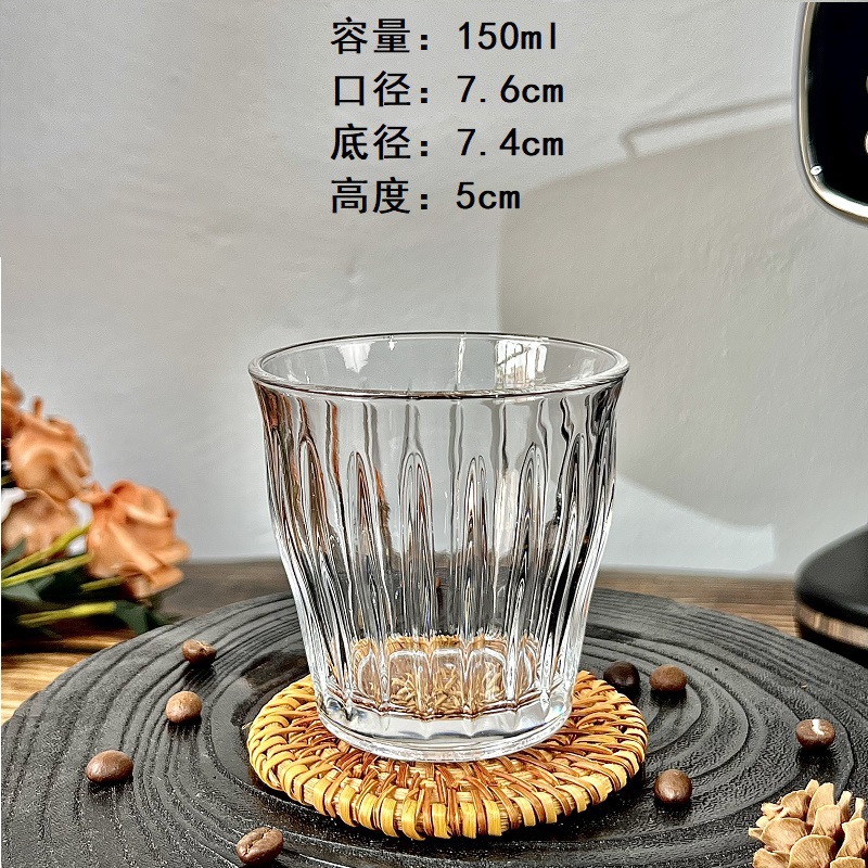 Tazas de vidrio de alto valor, tazas de café de color blanco, tazas de café de color rojo