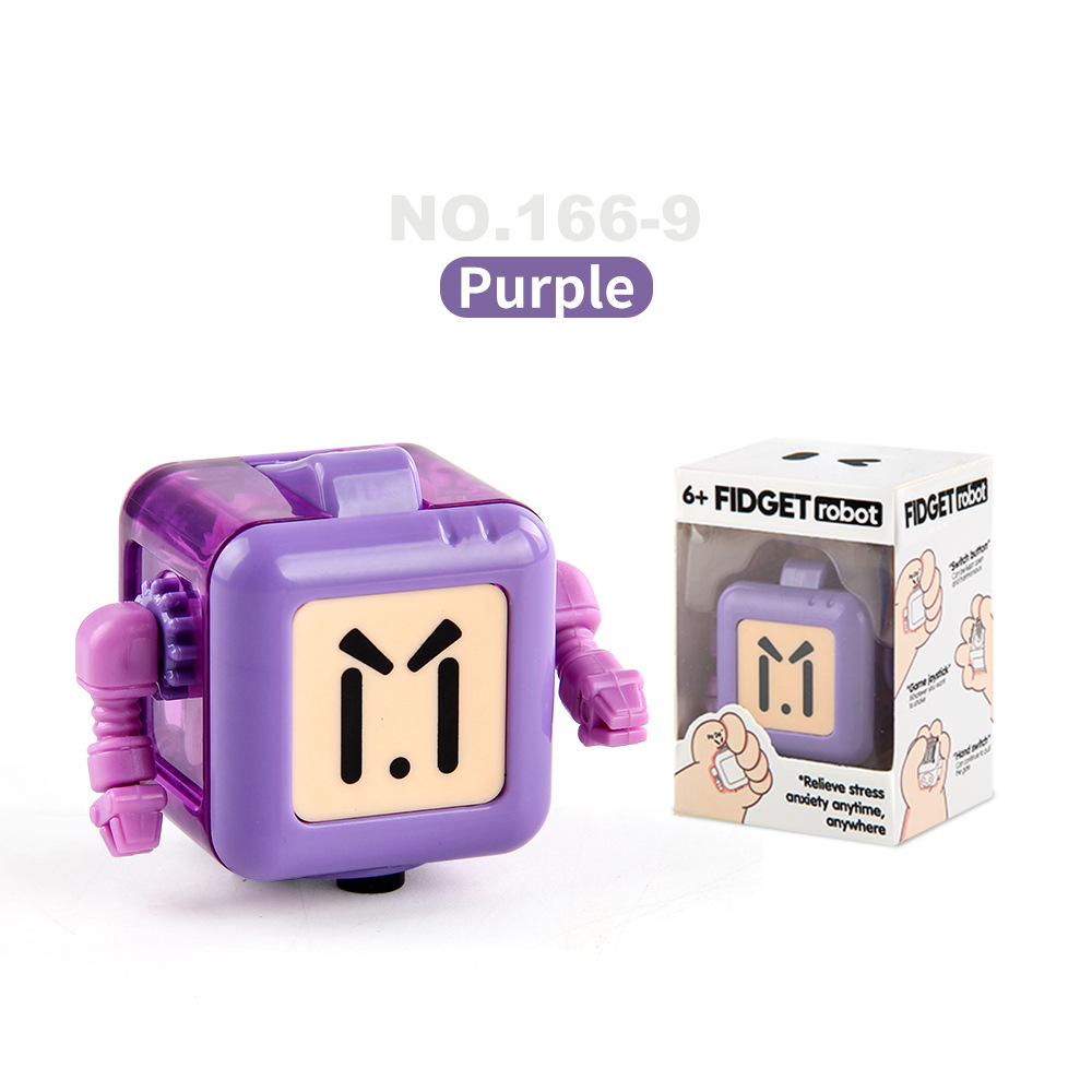 166-9 descompresión robot púrpura Inglés en caja 43G