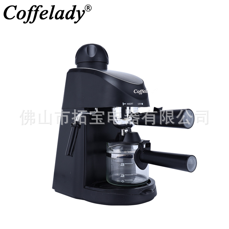 Coffelady 3,5 Bar italiano 200ML máquina de café semiautomática bomba de espuma de leche máquina de café hogar