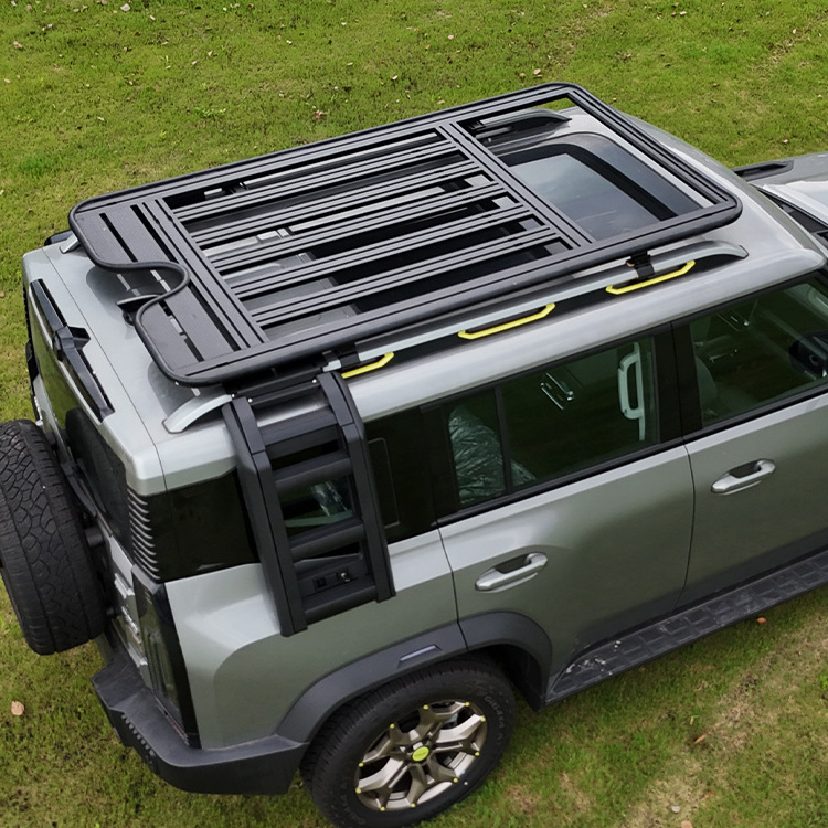 JiTu Traveler Air MounTains and Seas T2 Roof Luggage Rack Frame Aluminum Formula Leopard Chery iCar Car Travel Rack