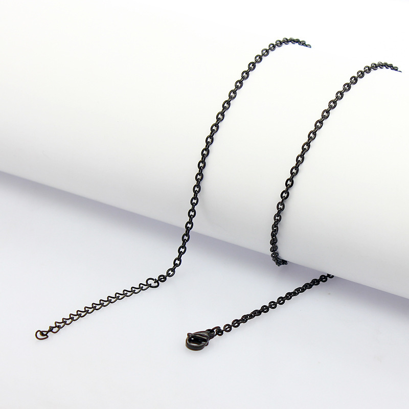 Gawu caja de acero inoxidable redonda de cristal caja de la foto cinabrio COLLAR COLGANTE hombres y mujeres Universal de múltiples tamaños disponibles