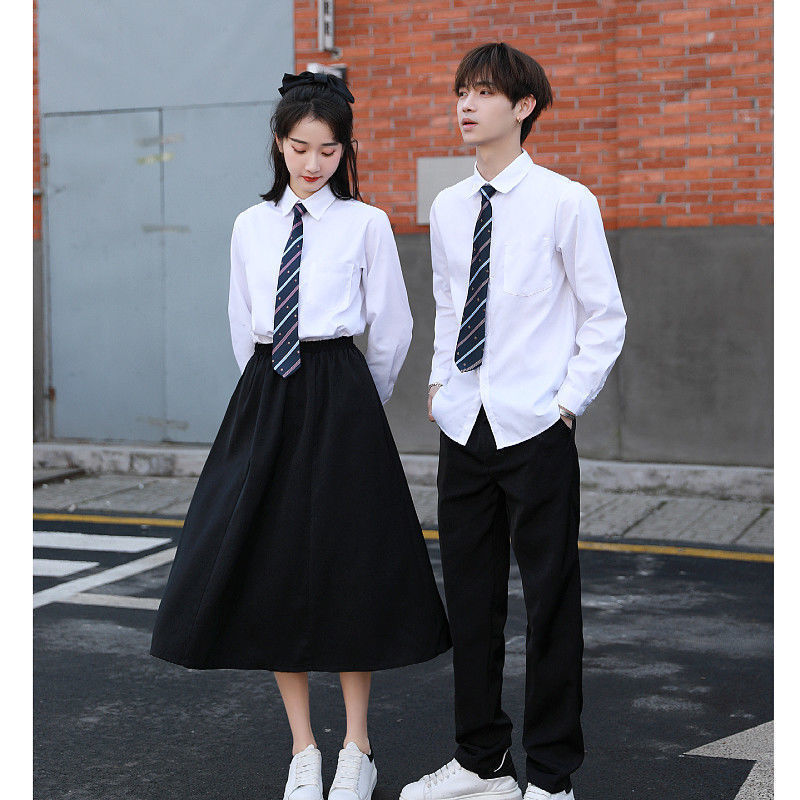 クラス制服 学院風 夏服セット 高校制服 中学生男女兼用 演奏会衣装 清新で甘いスタイル|undefined