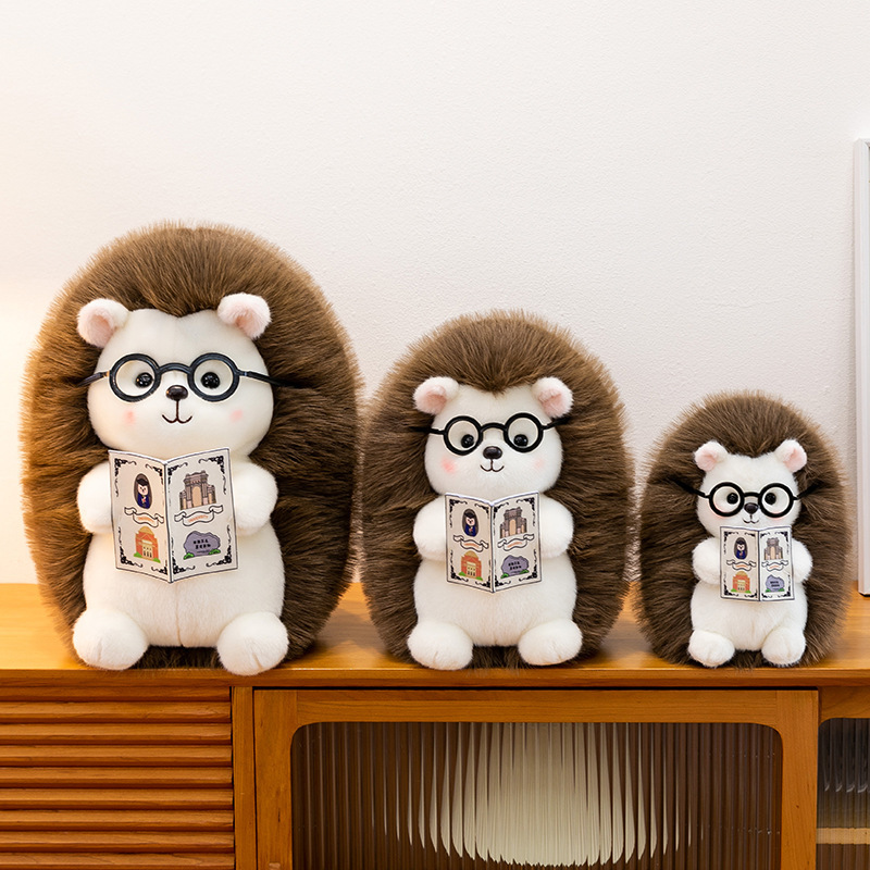 New Cute Hedgehog Doll, Realistic Hedgehog Plush Toy, Bed Decoration, Gift for Girls, Available for Wholesale