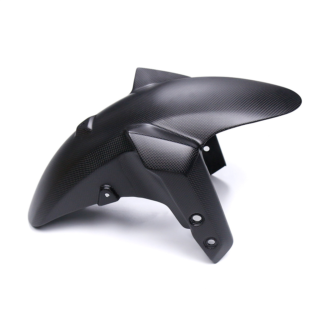 Suitable for YAMAHA Yamaha MT09 FZ09 motorcycle modified carbon fiber front fender soil removal plate shell