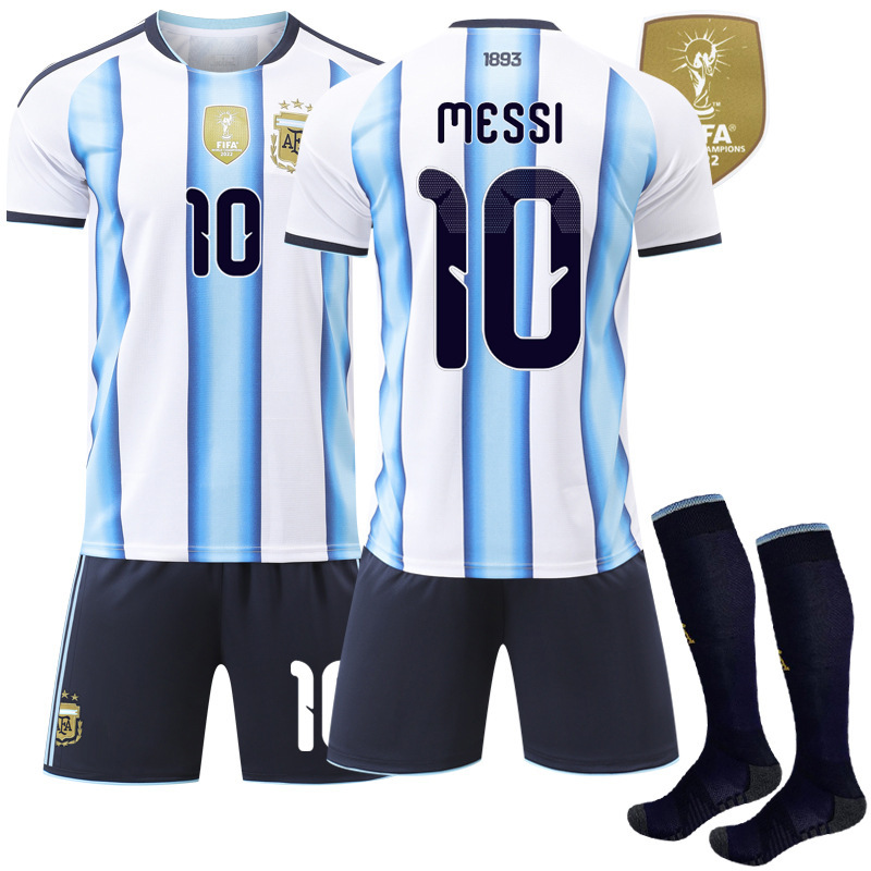 2526 New Football Jersey 11 Di Maria 21 Dybala World Cup Argentina Home Jersey Number 10 Messi Jersey 2526 New Football Jersey 11 Di Maria 21 Dybala World Cup Argentina Home Jersey Number 10 Messi Jersey