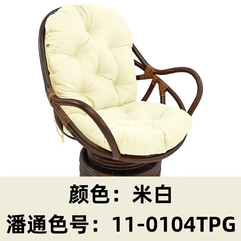 Transfronterizo Amazon TEMU exclusivamente para exteriores mecedora de tela impermeable, respaldo alto, cojín de una pieza, hamaca, cojín para silla de papaya, flor