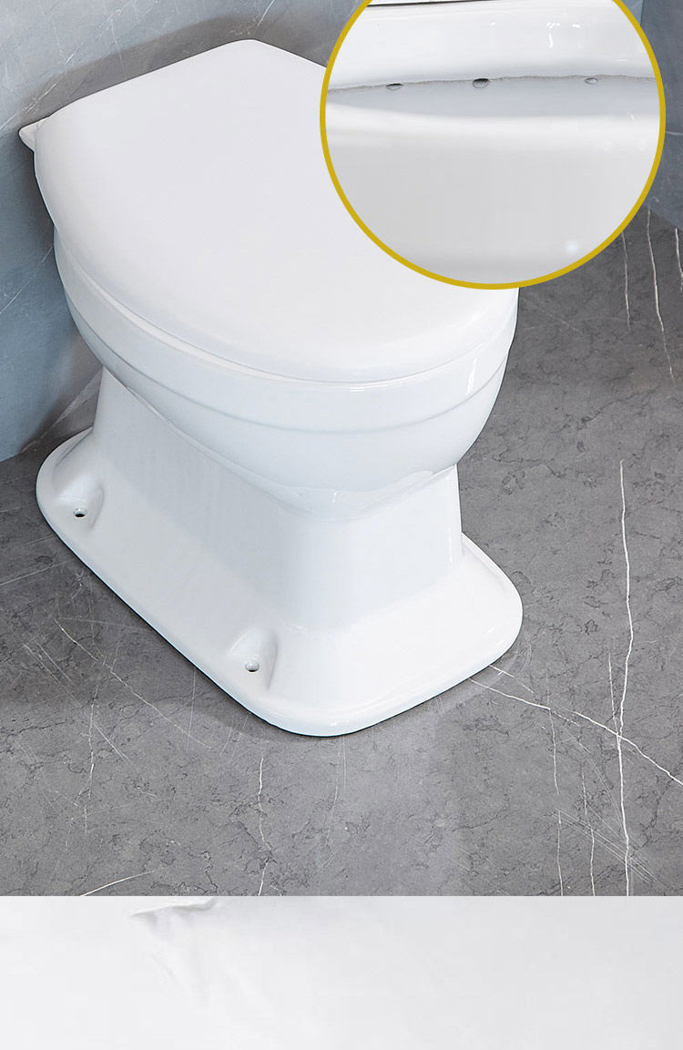Rural toilet renovation: Household widened dry toilet, dual-purpose for sitting and using the toilet, elderly toilet without flushing, ceramic direct-through type for pregnant women, free shipping undefined