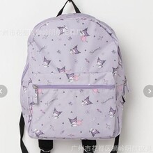 日系新款斜挎可爱卡通书包背包购物袋超轻便携折叠休闲双肩背包
