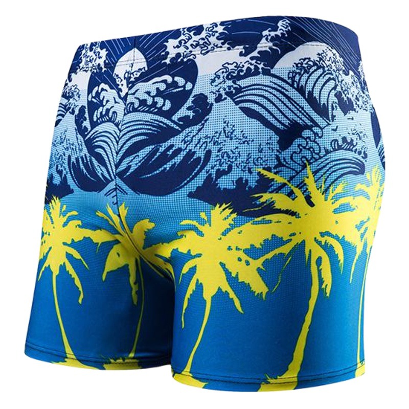 Traje de Baño Bóxer para Hombre de Poliéster de Secado Rápido para Natación image 1
