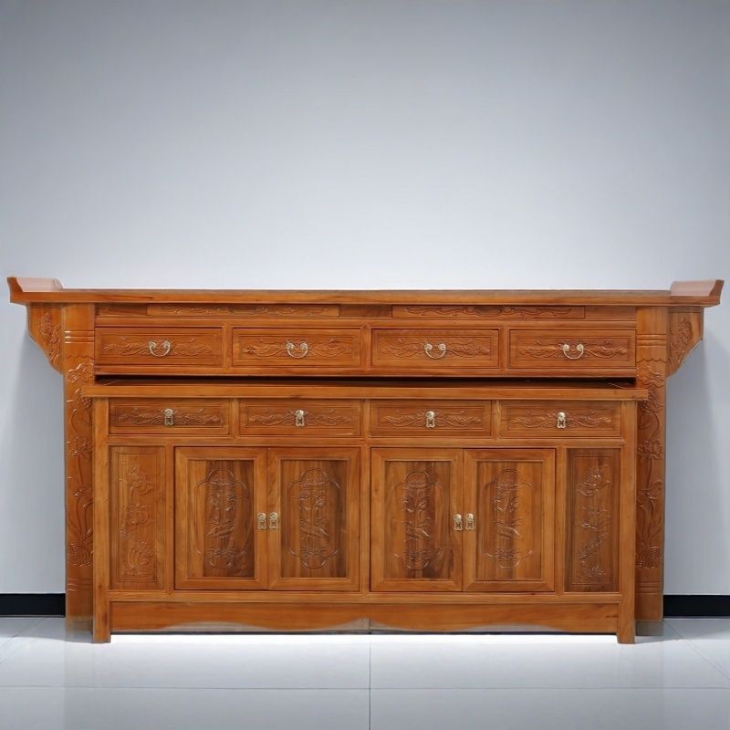 Shrine Offering Table, Wardrobe, Shrine Offering Table, Buddhist Table, Household Solid Wood Offering Table, Buddha Table, Household Incense Table