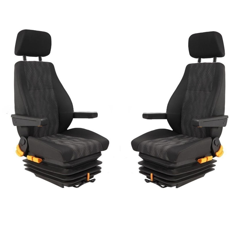 Airbag amortiguación ingeniería asiento del vehículo suspensión neumática asiento del conductor ajustable Shaanxi camión pesado asiento del conductor