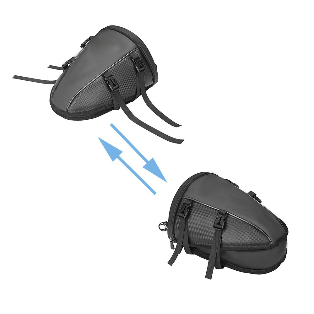 RZAHUAHU Motorcycle Tail Bag 5