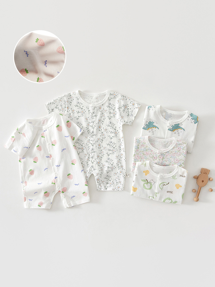 Children's summer thin overall for new born