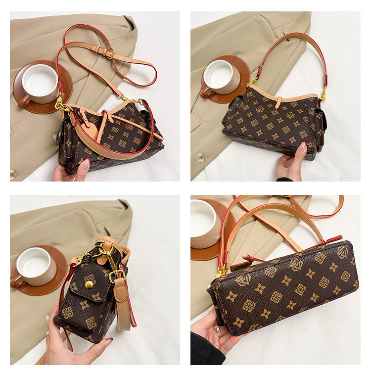 Borsa a tracolla donna vintage borsa a mano elegante versatile_voghion.com