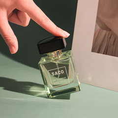 SACO香伴一生玉龍茶香男女士香水清新淡雅持久留香馥奇香調淡香水
