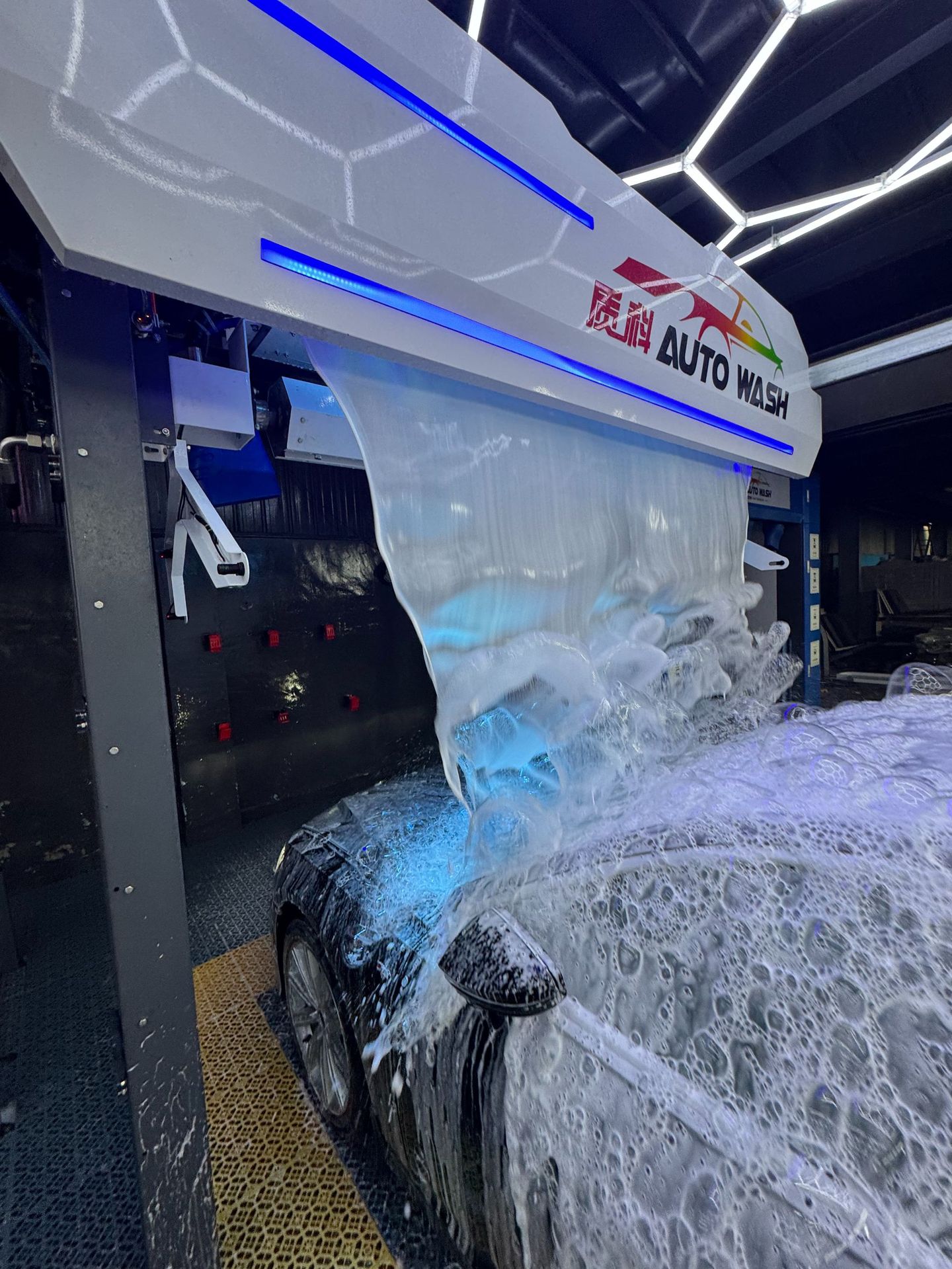 Fully Automatic Contactless Computer Car Washing Machine Elite Type Unmanned Self-Service Commercial Intelligent Car Washing and Care All-In-One Equipment