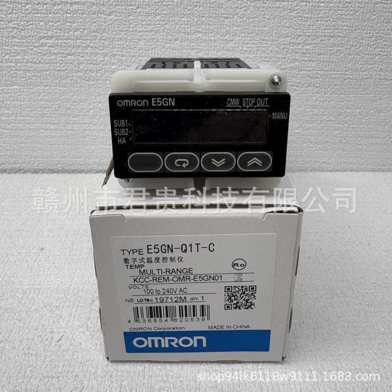 Omron Thermostat E5Gn-Q1T-C 100-240Vac Brand New in Stock Omron Thermostat E5Gn-Q1T-C 100-240Vac Brand New in Stock