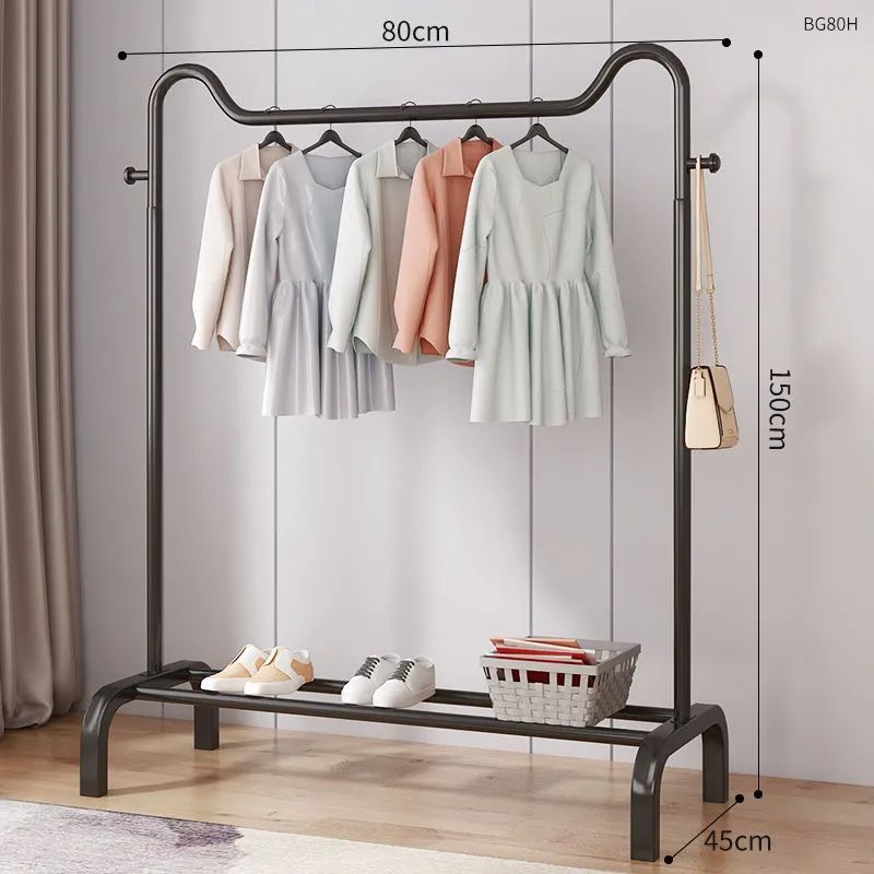 80cm 고양이귀 스타일 + 블랙 + 싱글 수납