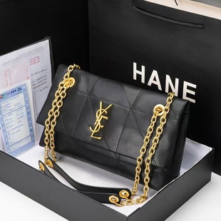 Bags for Women 2025 New DIY Large-Capacity Quilted Chain Bag Small Fragrant Style Genuine Leather High-End Armpit Hand-Held Diagonal